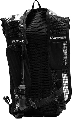 Miniatura 12 de GenZ - Paquete de hidratación transparente para exteriores  Paquete de hidratación Rave, bolsa de agua para festivales, Hydropack Rave, antirrobo