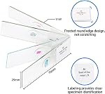 100 Prepared Microscope Slides with Specimens for Kids Adults - Bacterium, Fungus, Human Tissues, Mitosis, Plants, Insects, Animals Cells Samples for Biological Science Lab, School Students