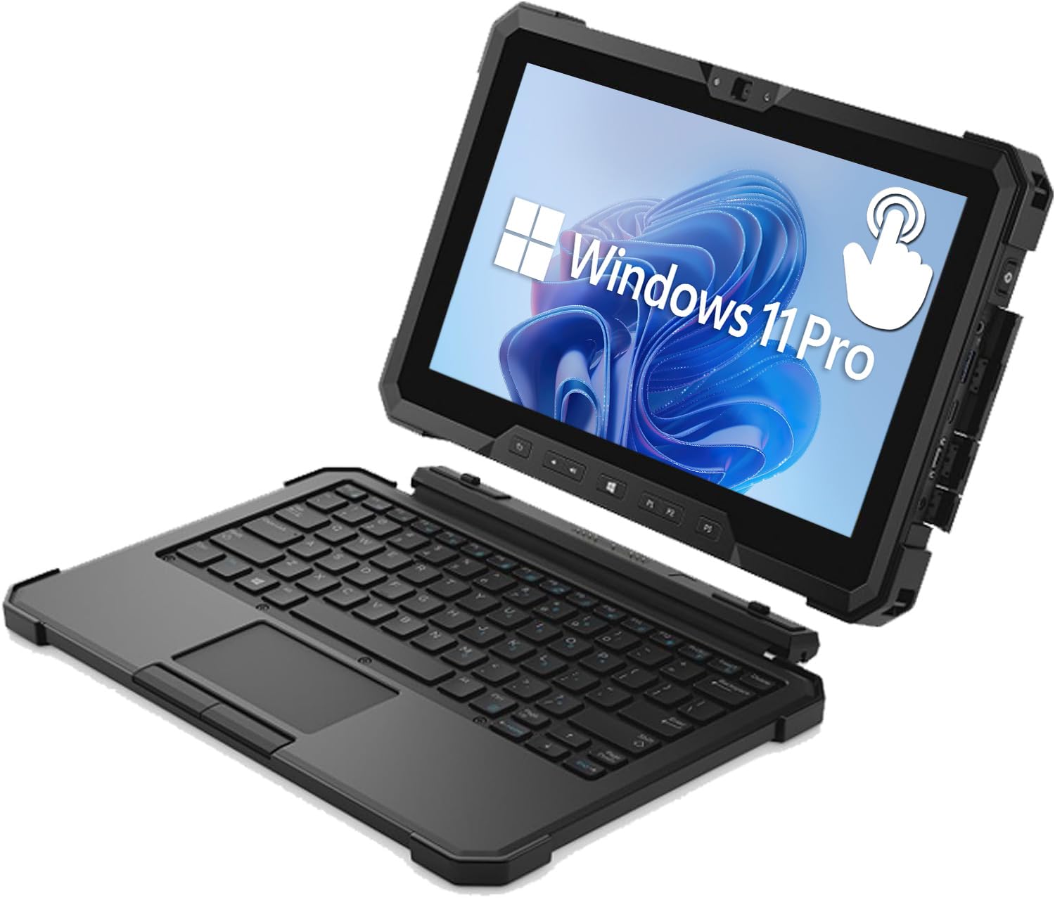 Dell Latitude 7212 Rugged Extreme 11.6" FHD Touchscreen Tablet Laptop, Core i5-8350U, 8GB RAM, 256GB SSD, Backlit Keyboard, Windows 11 Pro (Renewed)
