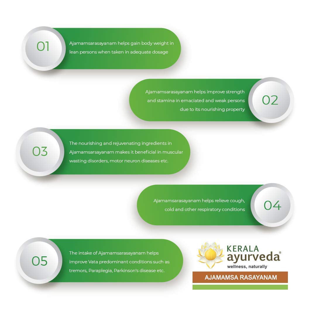 Kerala Ayurveda Ajamamsa Rasayanam 500 Gm 3