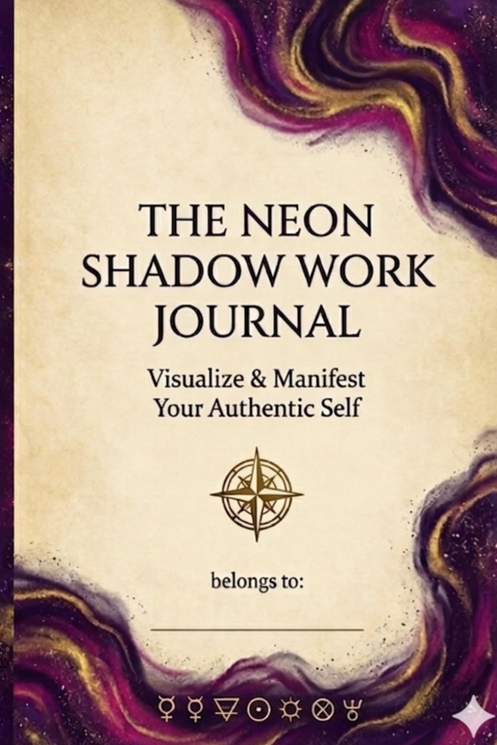 The Neon Shadow Work Journal: Visualize & Manifest Your Authentic Self: A 40-Day Guided Journey with Profound Prompts to Own Your Shadow