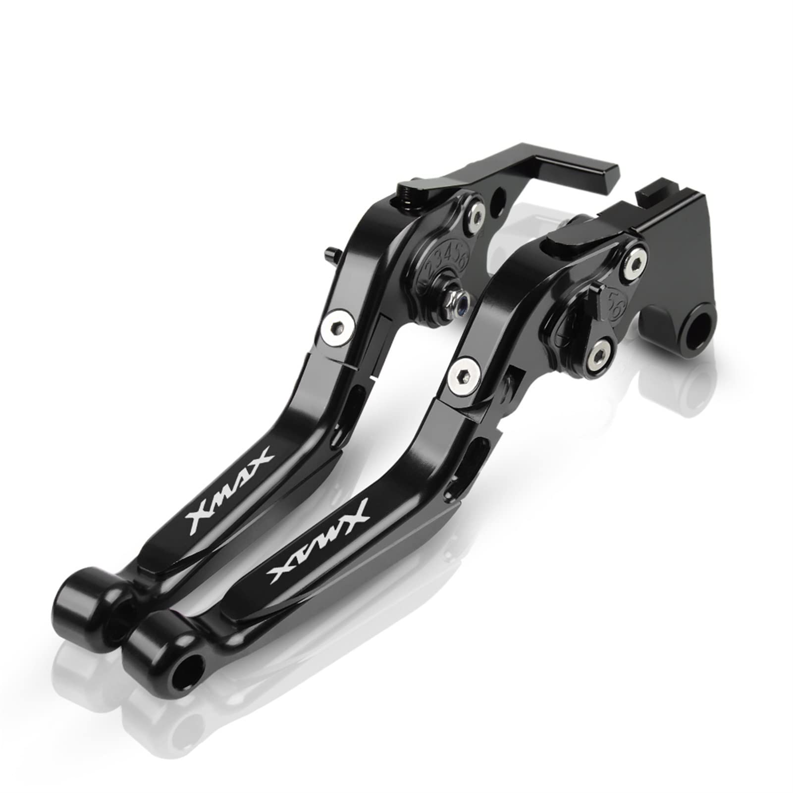 Chen Dong Moto 4 Motorcycle Clutch Brake Lever For Xmax125 Xmax200 Xmax250 Xmax400 201-2020 Motorcycle Adjustable Extendable Clutch Brake Lever Handle(4)