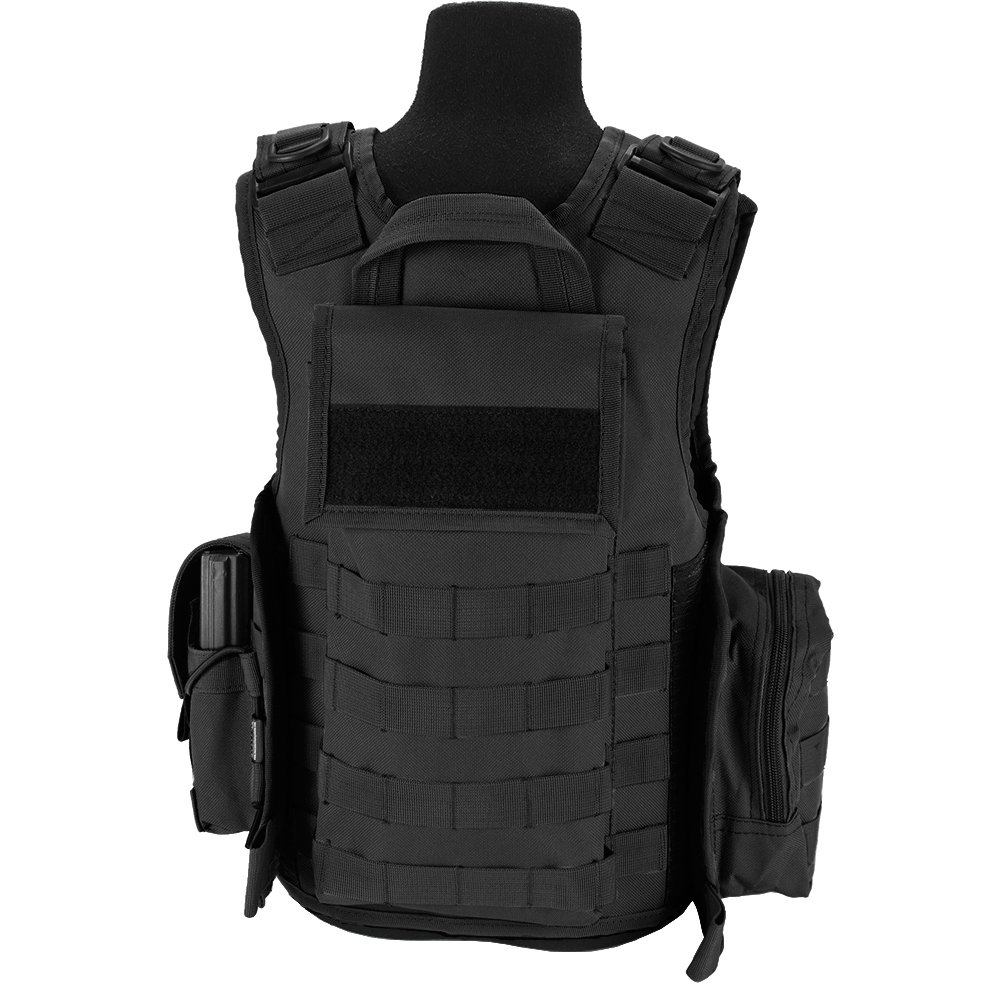Evike Airsoft - Matrix Tactical Systems Junior Size CIRAS Tactical Vest (Color: Black) - (PID: 43542)