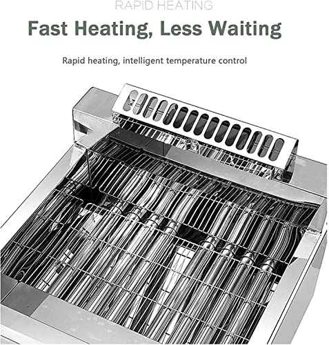 Kommerzielle Gas-Fritteuse auf der Arbeitsplatte, Gas-Fritteusenmaschine, LPG-Propan-Außenkocher, Fettfritteuse aus Edelstahl mit abnehmbarem Korb – Bild 7