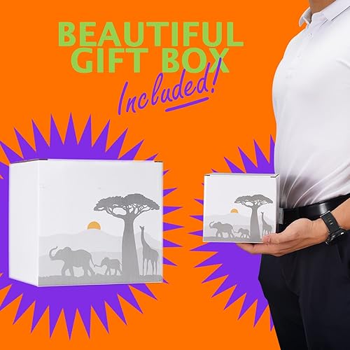 Miniatura 6 de Taza de café de cerámica de elefante hecha a mano, taza de té de porcelana de 14 onzas, tazas de café novedosas para mujeres y hombres, regalos de