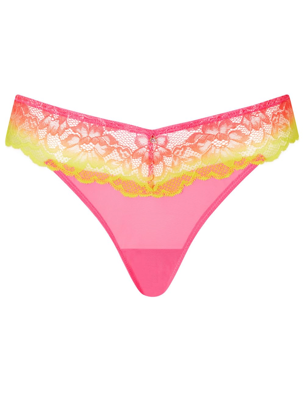Ann Summers Women's Ombre Pink Sexy Lace Ombre Thong Pink