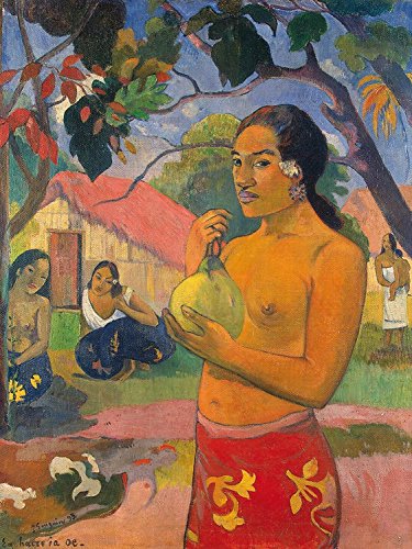 1art1 Leinwandbild „Wohin Gehst Du?“ Von Paul Gauguin – 40x30 Cm, Kunstdruck Auf Keilrahmen, Made In Germany