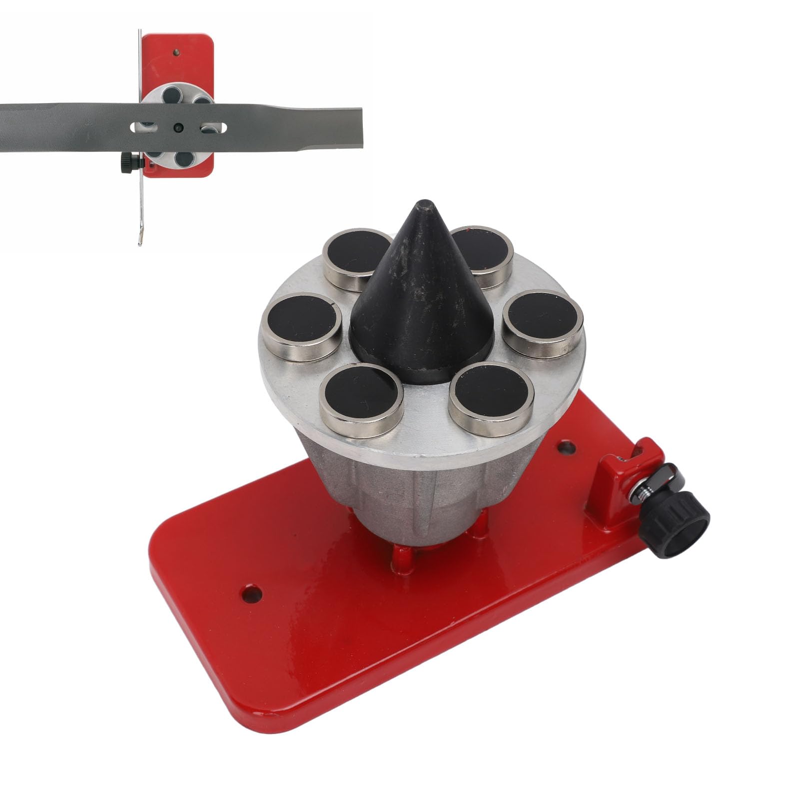 Asixxsix Messerauswuchtgerät 339075B 42‑047 magnetisch Wandmontage für Troy-Rasenmäher