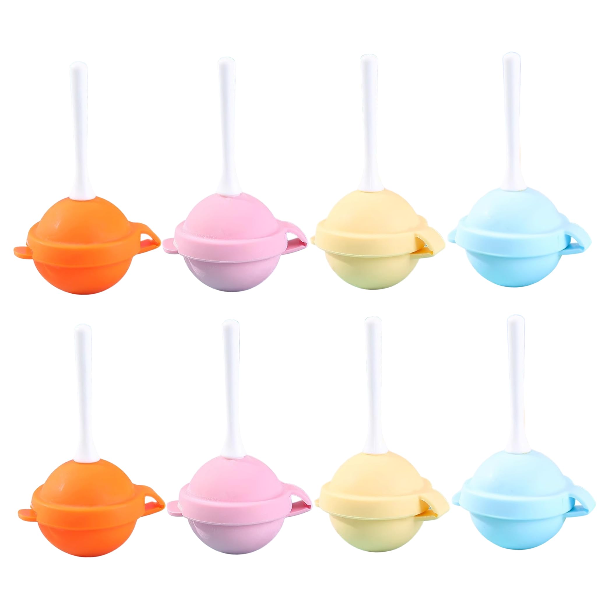 Bemonew Ice Cream Popsicle Molds, 8pcs Silicone Popsicle Molds, Easy-release Ice Cream Mold For Diy Snacks, 1.77×3.94in