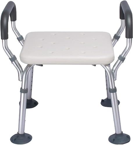 Asientos de baño para adultos discapacitados Silla de ducha de movilidad Asiento de banco de baño blanco taburetes de ducha para sentarse