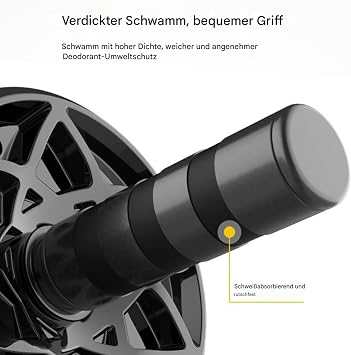 Abs Roller Wheel Home Workout Abdominal Trainer