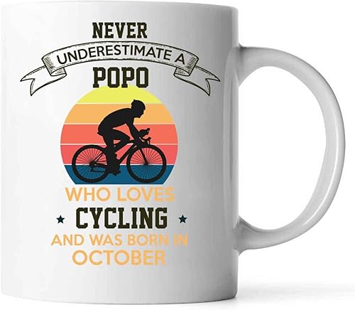 Never Underestimate A POPO Who Loves Cycling Proud Biking POPO In OCTOBER U50018B-409 Present For Birthday, Anniversary, Day After Thanksgiving 11