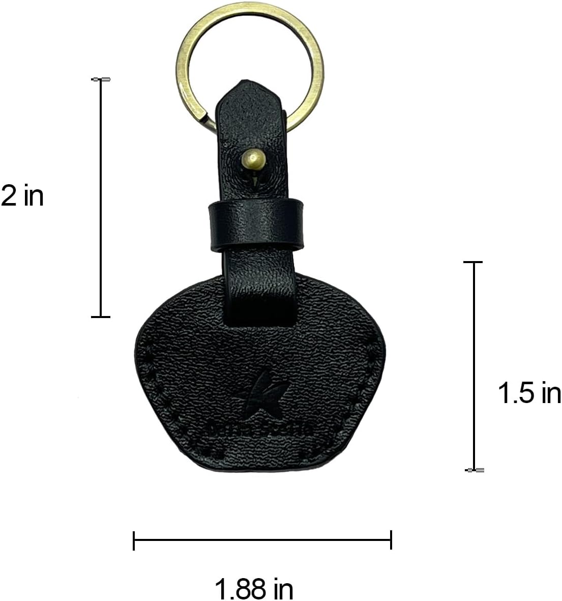 Handmade Leather Key Sleeve - Key Holder, Protector & Cover