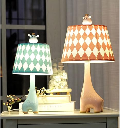 Miniatura 6 de NOLLAM Lámparas de Mesa Lámpara de mesa de noche de jirafa, moderna lámpara LED de mesita de noche, lámpara decorativa regulable para dormitorio,