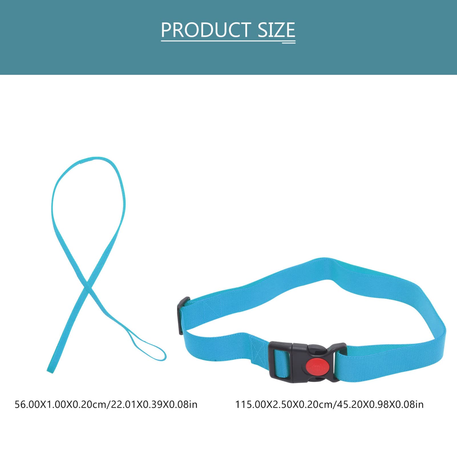 VICASKY 1Set Swim Tether Training Belt for Pool Exercise Safety Swim Belt with Durable Design Enhance for Water Workouts Safety Connection