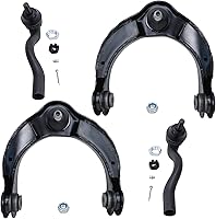 Vista 50 de Detroit Axle - 4 brazos de control de extremo delantero para Nissan Frontier Xterra 2000-2004 Brazos de control inferior y superior con rótulas