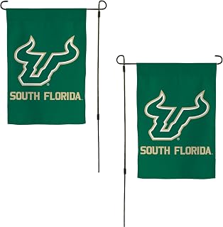 Desert Cactus University of South Florida USF Garden Flag – 19 x 12 inch South Florida Bulls Banner, For Outdoor Display and Events (Design A)