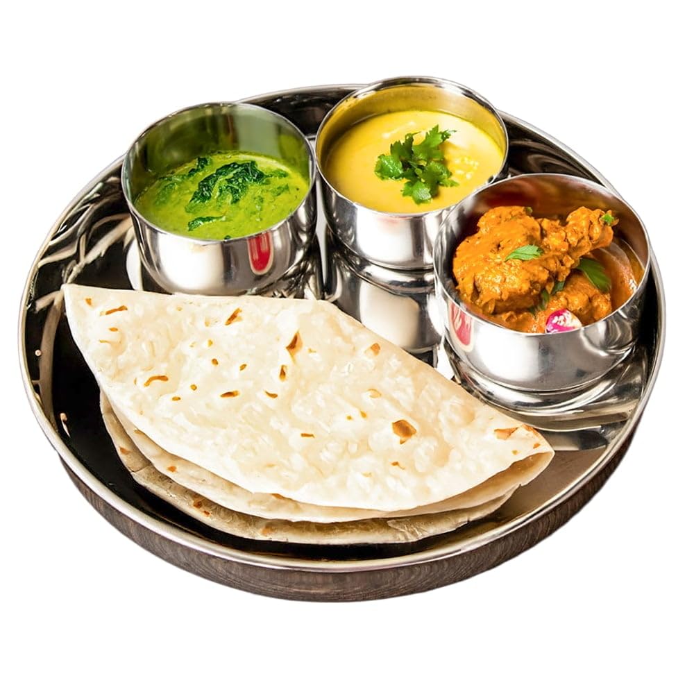 Amazon.co.jp: スタンダード ターリーセット カレー大皿 1枚とカレー