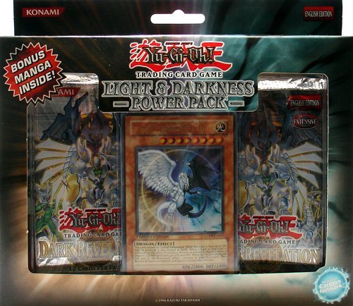 YuGiOh GX Card Game Light & Darkness Dragon Power Pack