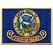 Idaho State Flag Embroidered Patch Iron-On ID Emblem