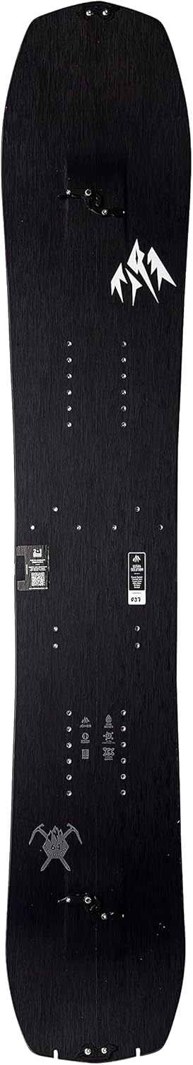 JONES Snowboards Ultra Solution Splitboard, Directional Freeride, Directional Freeride, Karakoram Ultra Clips 3C with Tip Lock