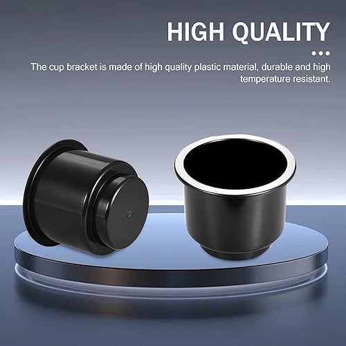 Miniatura 4 de 2 piezas de soporte para tazas de automóvil, inserto impermeable para portavasos de bebida, inserto de soporte de taza de sofá de gran capacidad,