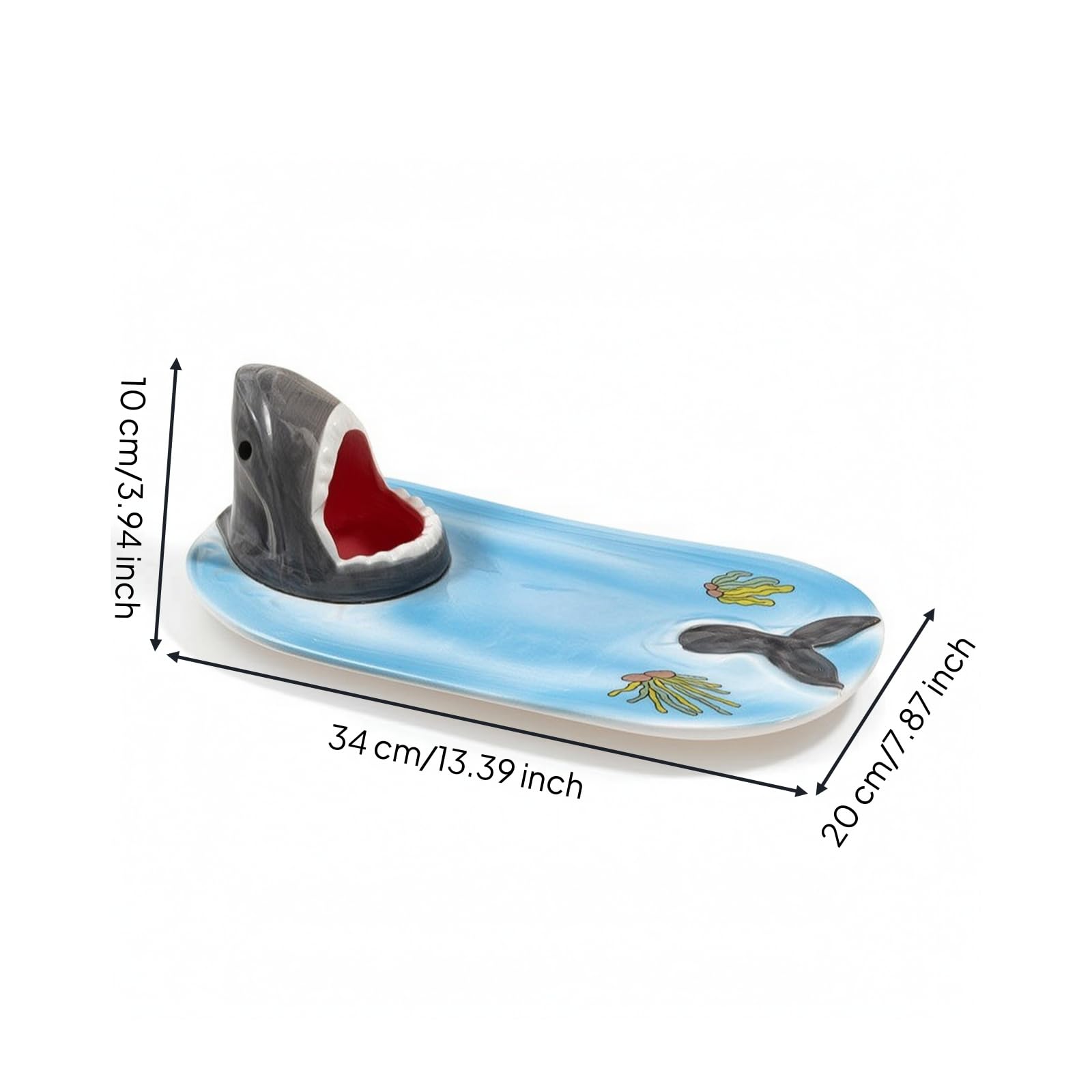 Plat Ovale Mignon Vaisselle, style to 1, Bleu Clair