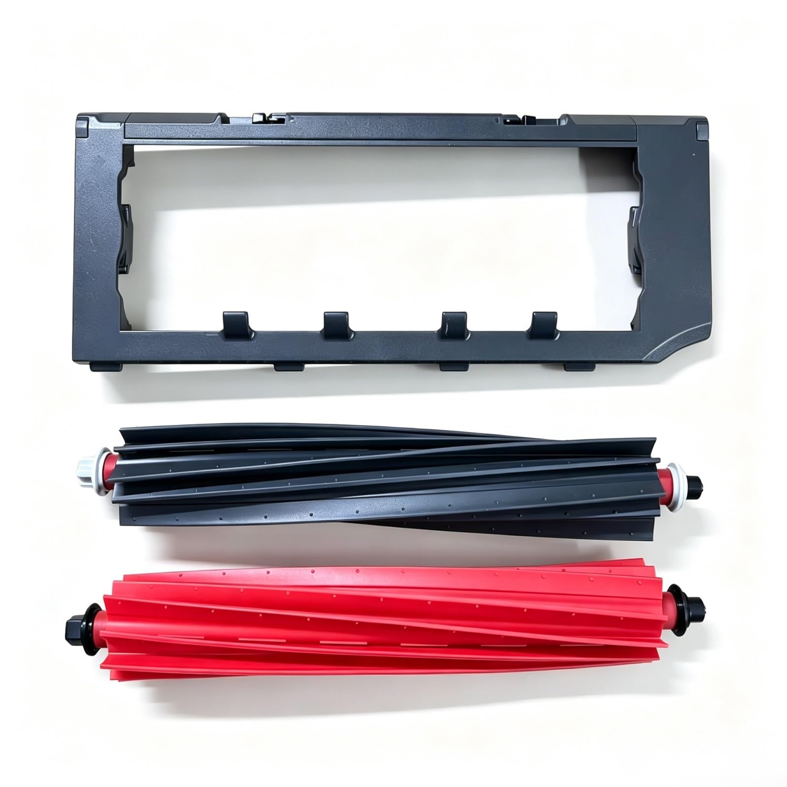Robot Vacuum Main Brush + Cover—Compatible With Roborock Qrevo Master/Slim