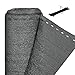 Produktbild Relaxdays Zaunblende, Sichtschutz für Gartenzaun & Balkon, UV-stabilisiert, wetterfest, HDPE Gewebe, 1,2x30 m, anthrazit