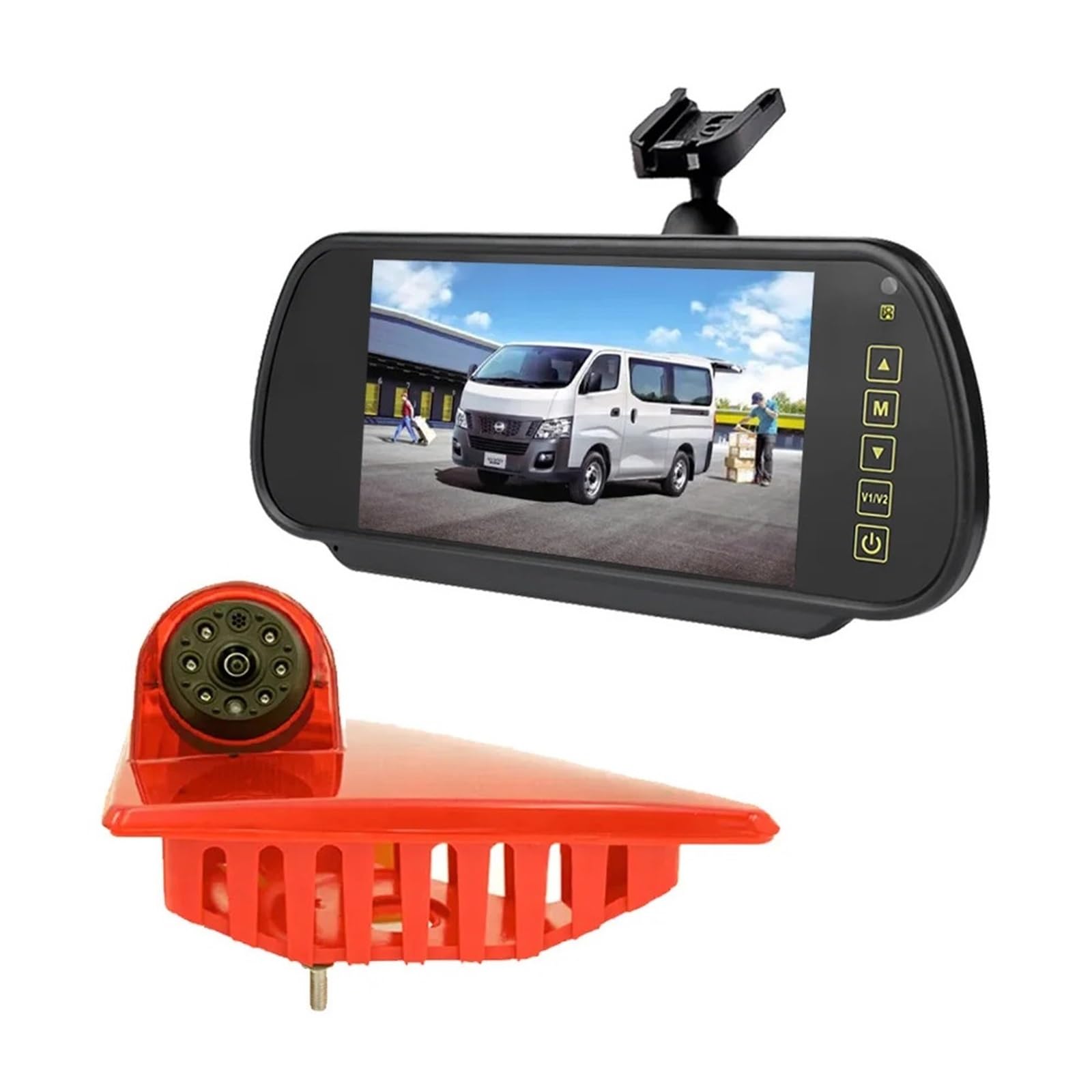 Kamera Cofania Z Wysokim Hamulcem I Zestawem Monitora Stabilna Transmisja SygnałU(SuctionCup Stand Kit)