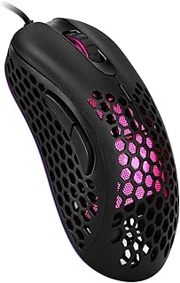 TOWEAR Gaming Mouse, Wired Gaming Mouse USB Optical Computer Mice with Backlit, 6 Programmable Buttons, up to 6400 DPI Optical Sensor