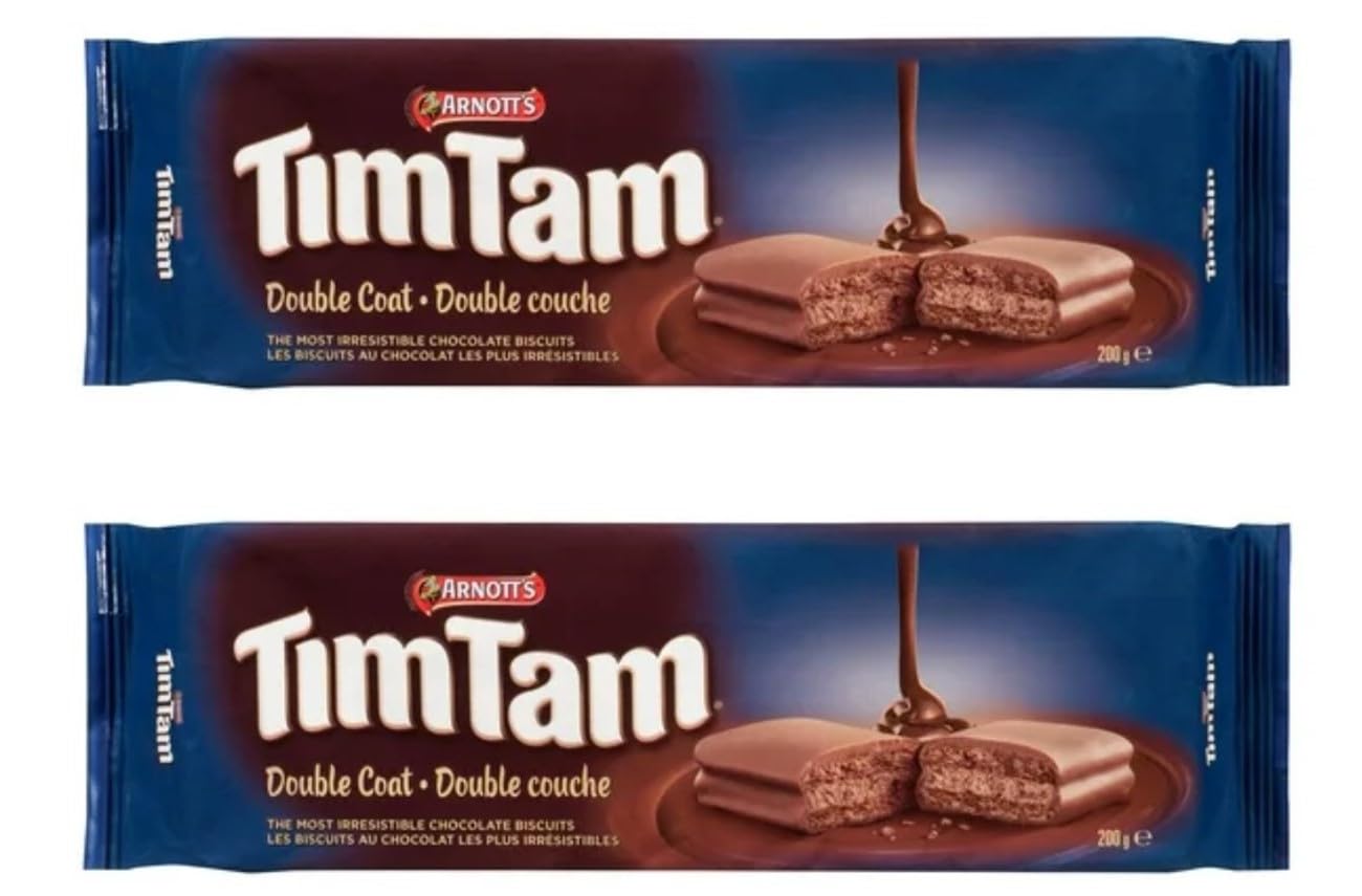 Arnott's Tim Tam Biscuits 200g 2 (Two Pack) (Double Coat)
