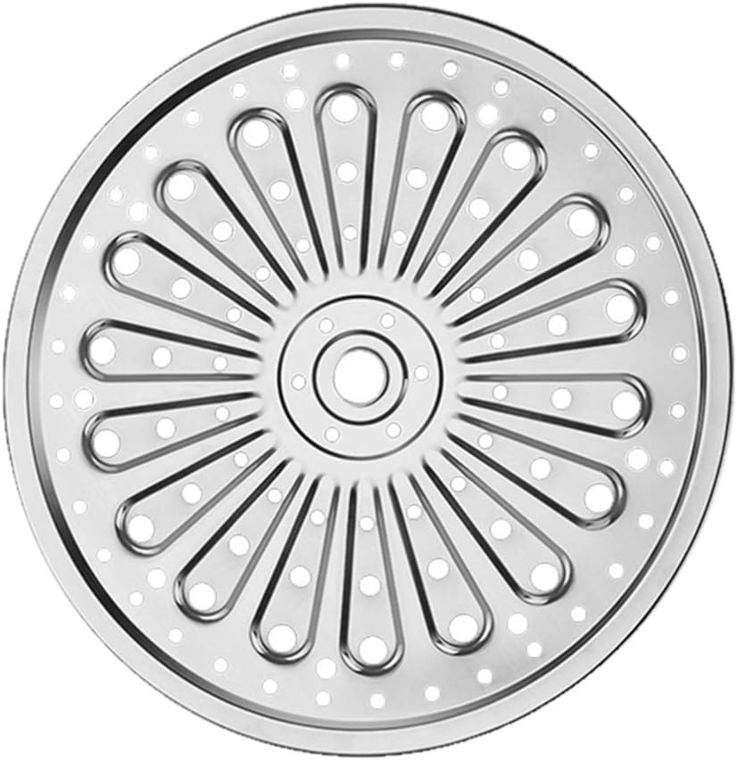 Stainless Steel Canning Rack Pressure Cooker Canner Rack Water Bath Canning Rack Stainless Steel Canning Rack Food Steamer Rack for Pressure Canner Toast Baking Roasting Rack (Color : Silver, Size :