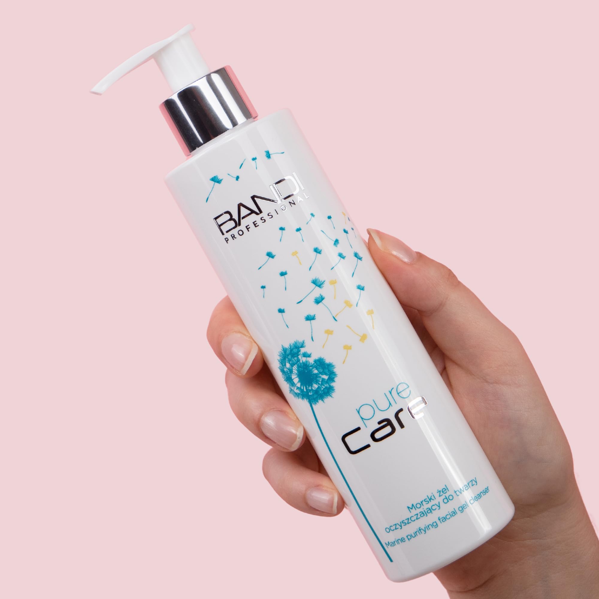 Bandi Marine Hyaluronic Acid Stimulator Witch Hazel Gentle Cleanser Hydrating Makeup Remover for All Skin Types Purifying Face Wash for Clear Radiant Skin - Image 3