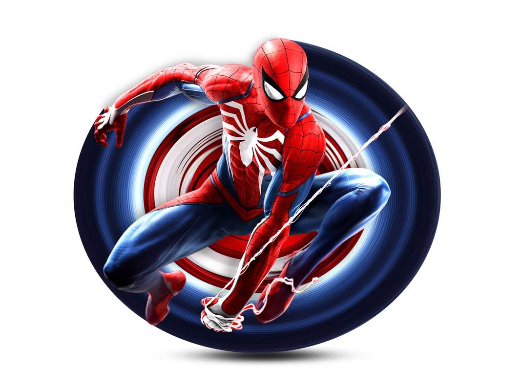 Divine Designs™ PVC Vinyl Self-Adhesive Spiderman Wall Sticker for Living Room, Bedroom, Office Wall Decoration (24 X 24 INCH) Pack 1