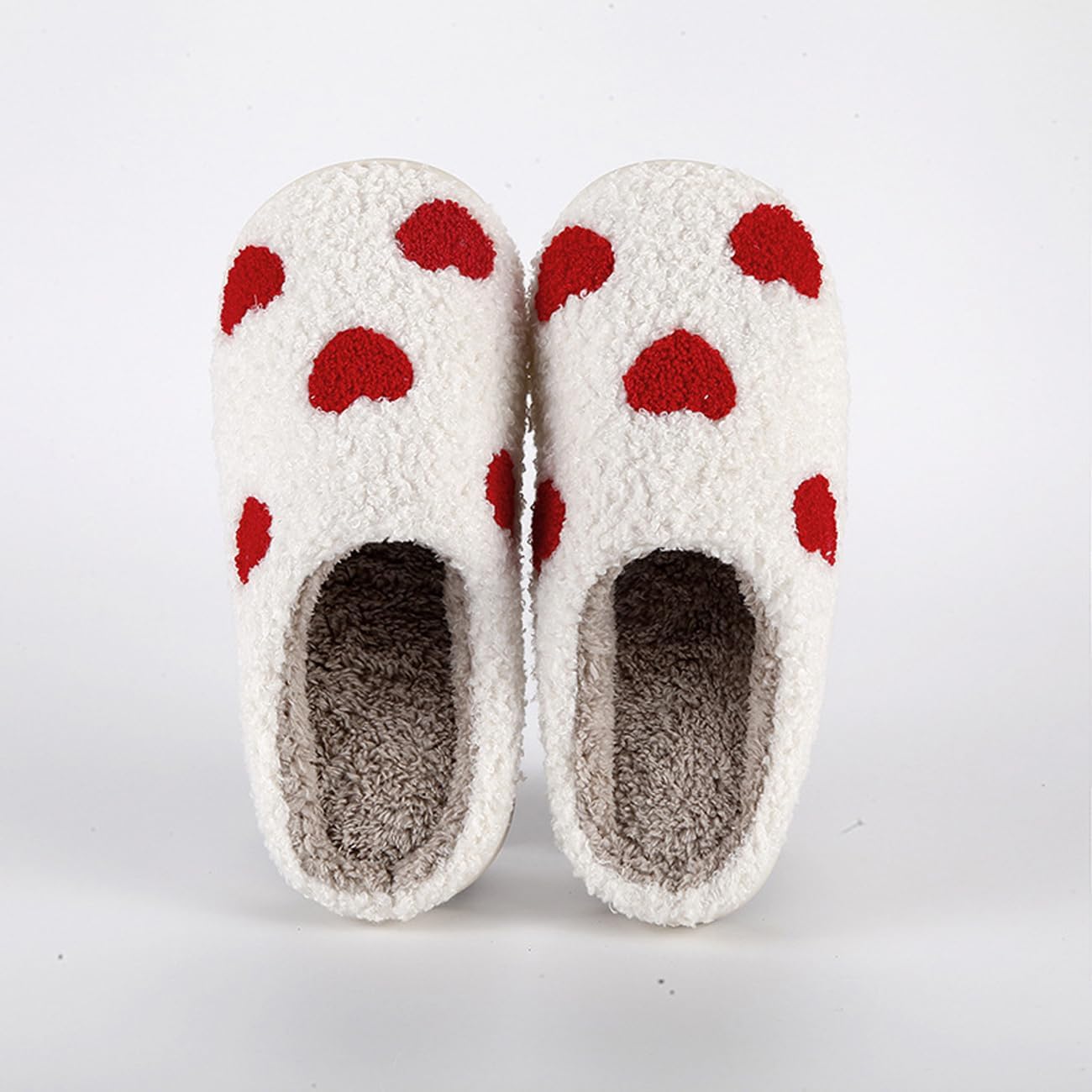 Slippers for Women Men Plush Cute Animal Cartoon Slippers Fall Winter Warm Cozy Couple House Shoes - Image 7