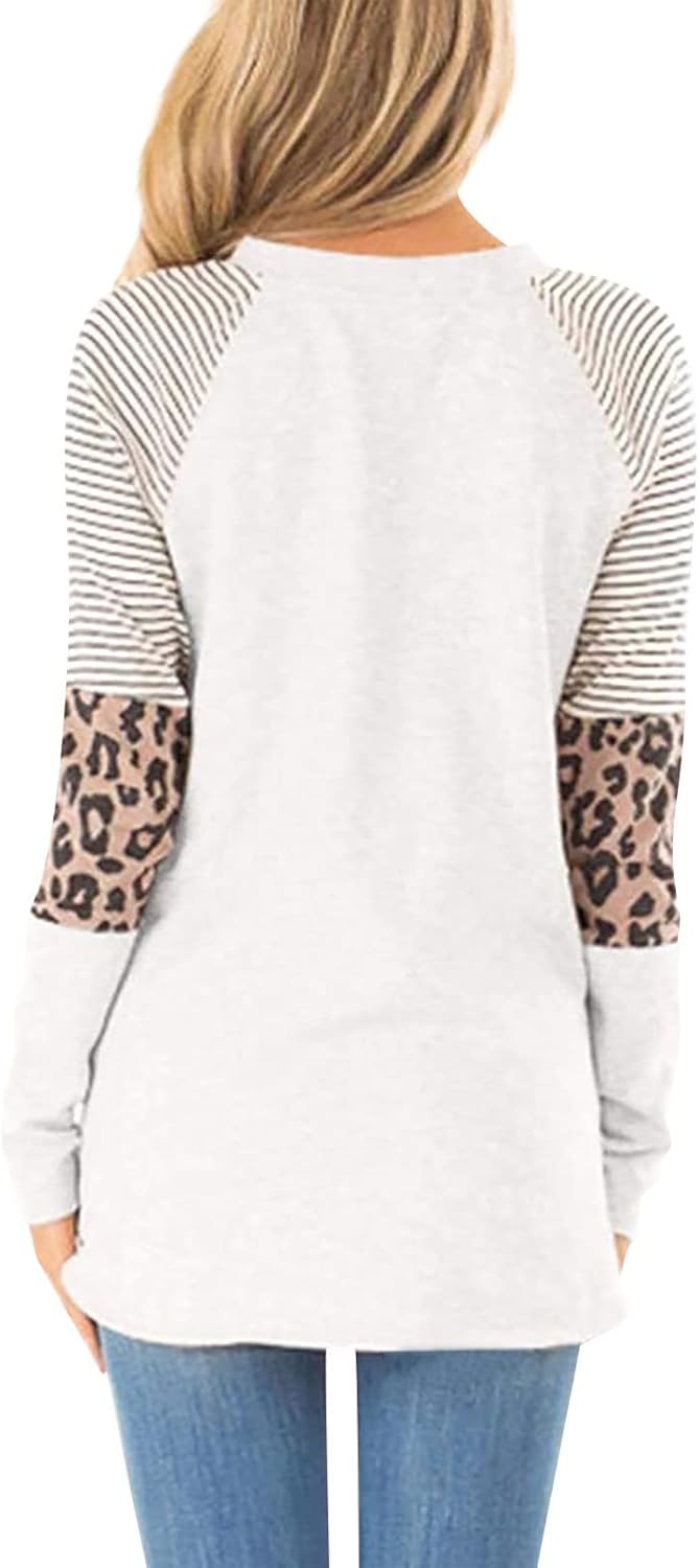 JJHAEVDY for Female Adjustable T-Shirt Round Club Loose Tops Painted Winter Hemd Soft Full Sleeve T-Shirt : Sports & Outdoors