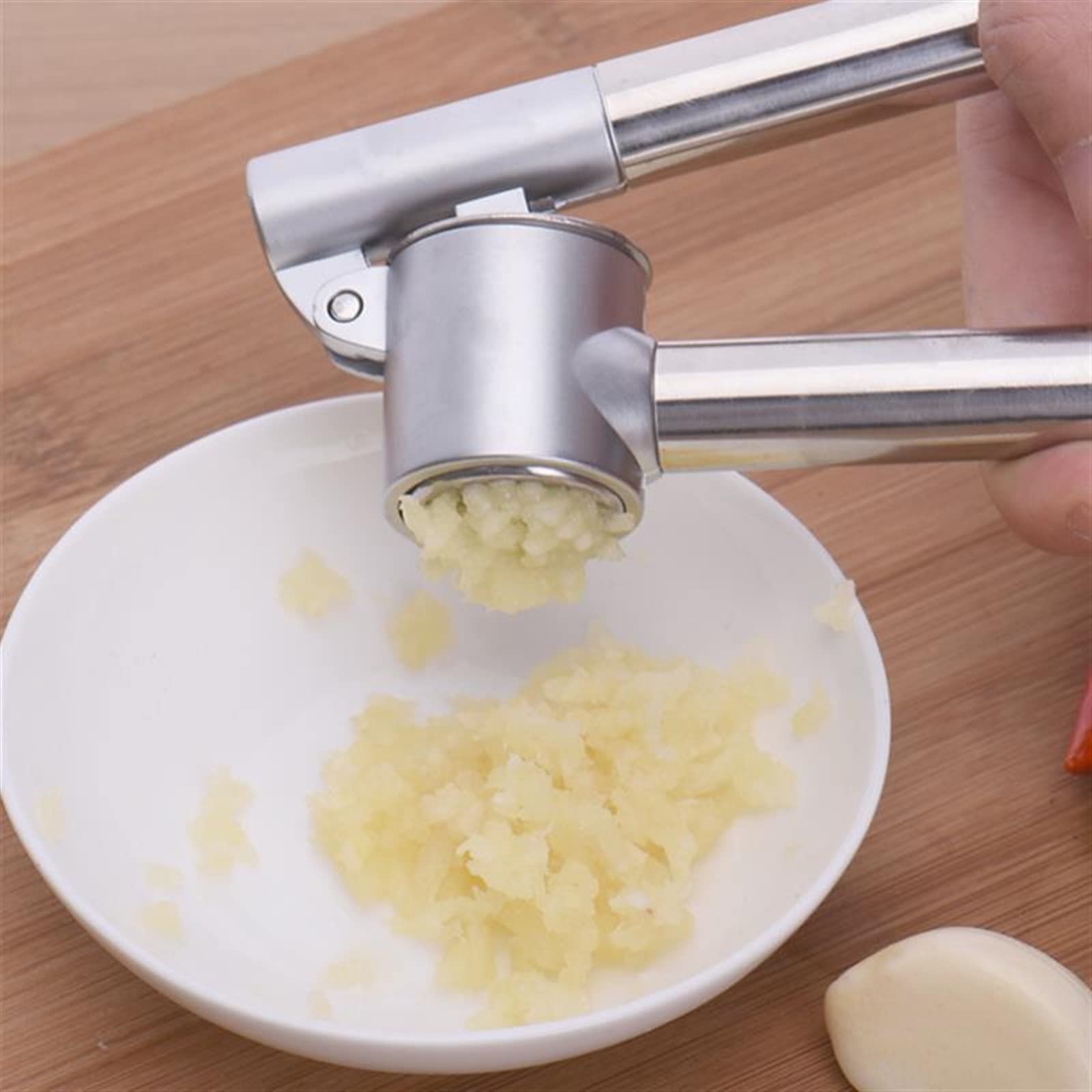 Tritatutto per Aglio Spremiaglio Multiuso Creativo in Acciaio Inossidabile Frantoio per Aglio Tritatutto per Aglio Utensili da Cucina Forniture per la casa