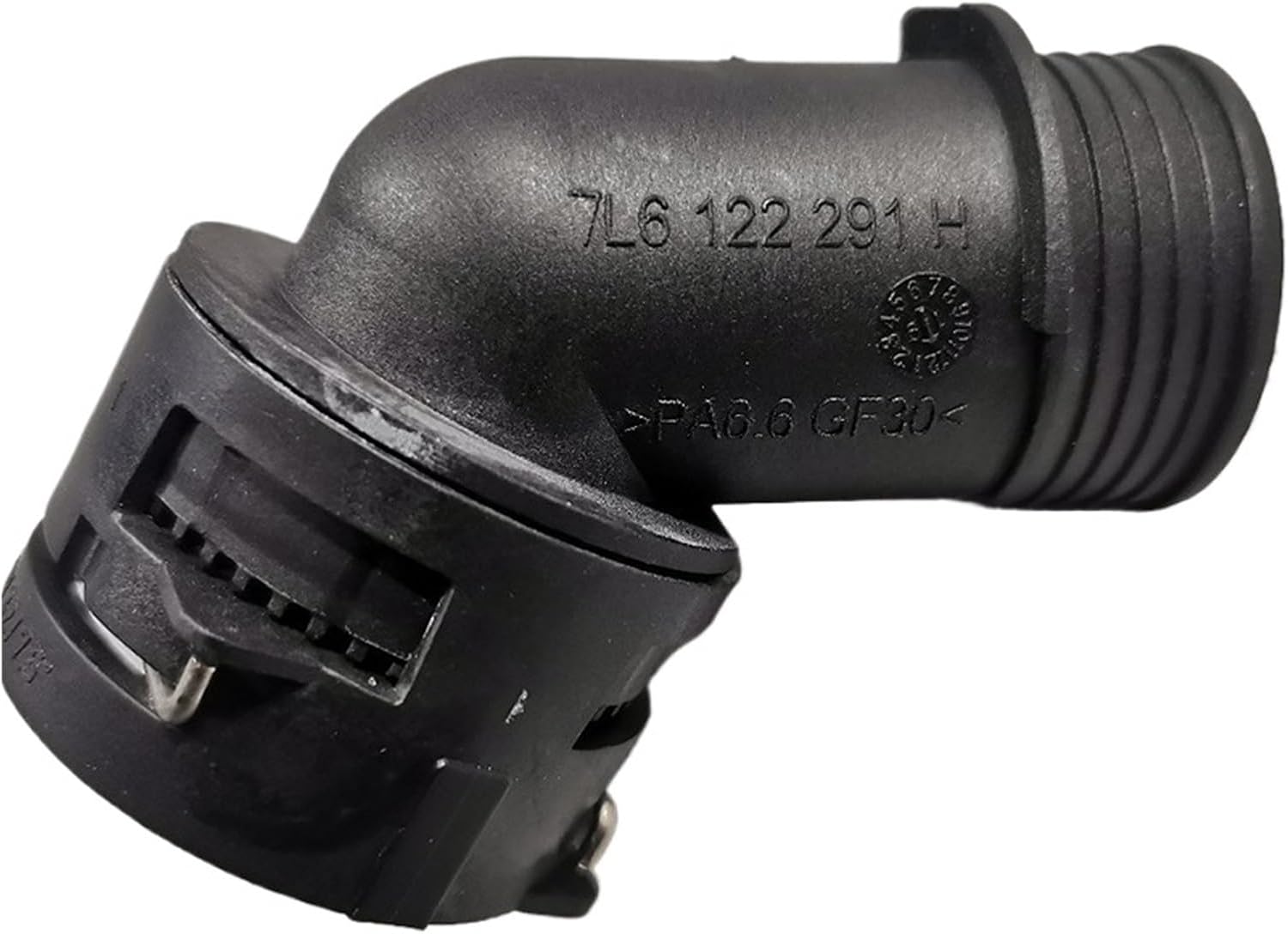 Car Cooling Water Hose Connector Upper Pipe Radiator Adapter TDI 7L6122291H Compatible With Q7 VW Touareg 7L Replacement Parts