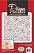 Produktbild Designer Schablonen C820 Paisley Henna Miniprint Schablone, beige/halbtransparent