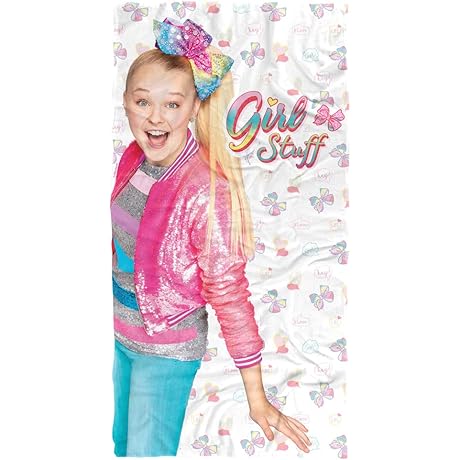 Jojo Siwa Girls' Beach Towel