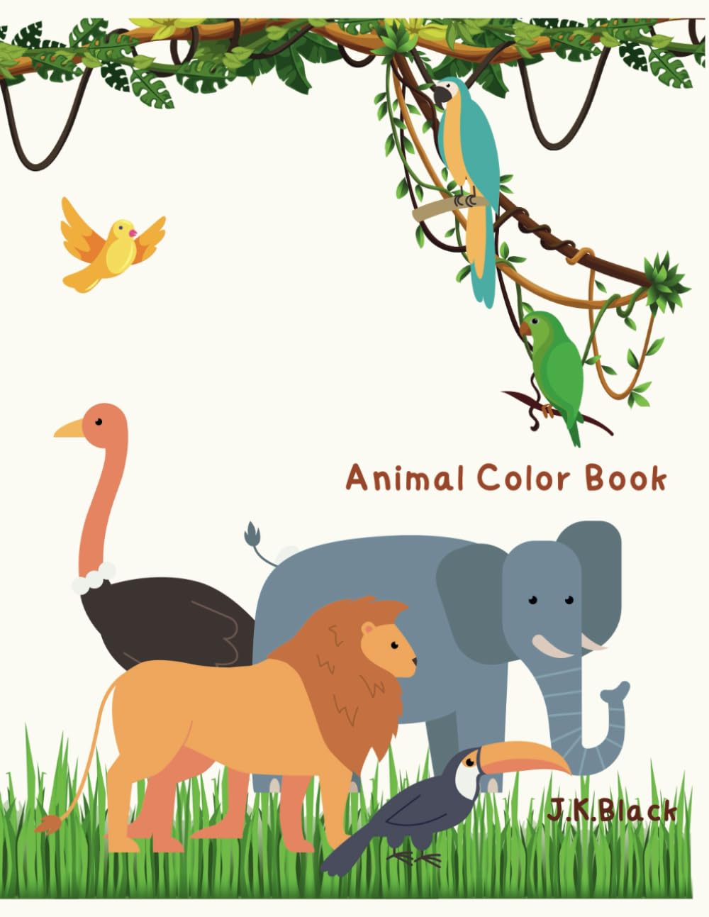 Animal Friends Color Book