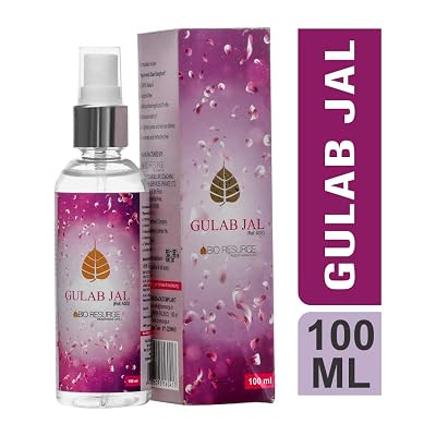 Bio Resurge Life Gujab Jal |Natural Toner for Glowing Skin & Hair – Soothing, Hydrating & Refreshing Mist (100 Ml)