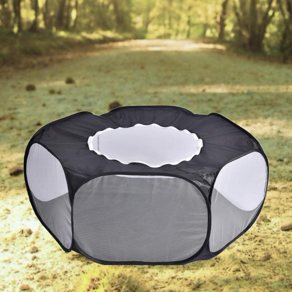 Haustier Zaun Pet Playpen Tragbarer Pop Open Indoor Outdoor Kleintierkäfig Spiel Spielplatz Zaun Für Hamster Chinchillas 2St