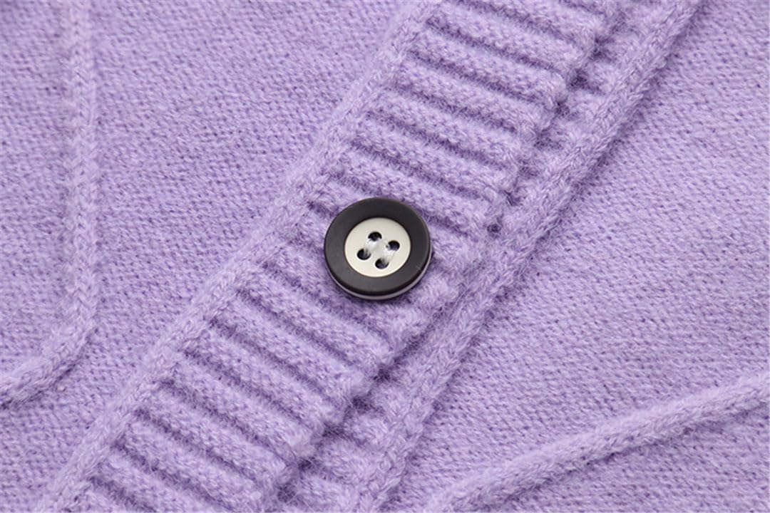 Chaleco Cárdigan De Talla Grande para Mujer, Suéter De Punto Sin Mangas con Cuello En V, De Gran Tamaño