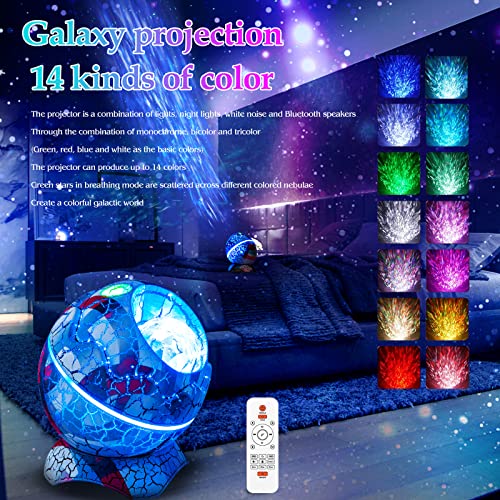 Proiettore Stelle Soffitto Bambini, 4 in 1