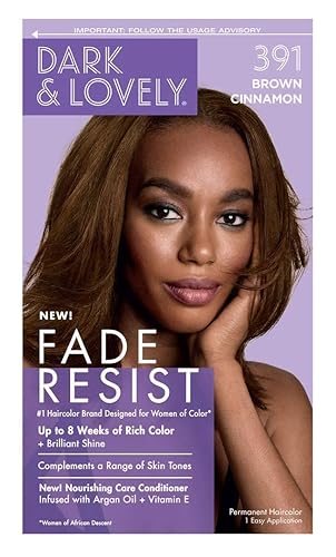 Dark & Lovely Color #391 Brown Cinnamon (Pack of 6)