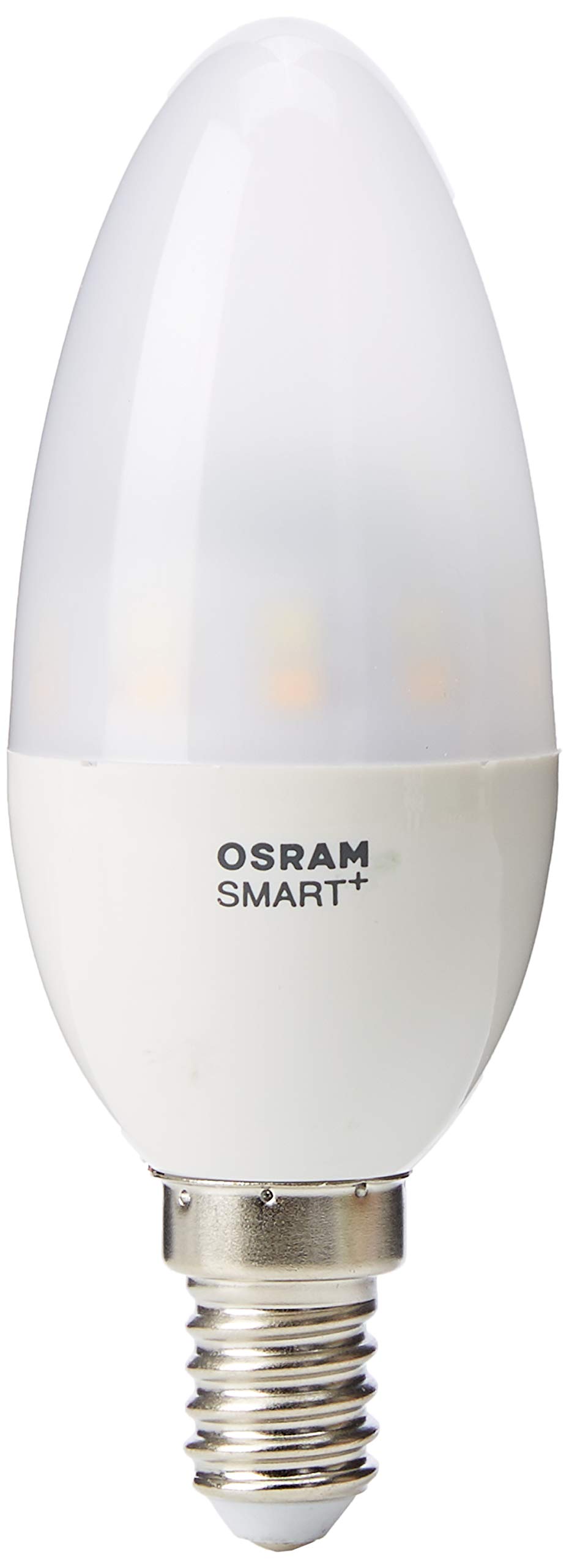 Osram Smart+ LED, ZigBee Lampe mit E14 Sockel, warmweiß bis tageslicht (2700K - 6500K), dimmbar, Direkt kompatibel mit Echo Plus und Echo Show (2. Gen.), Kompatibel mit Philips Hue Bridge