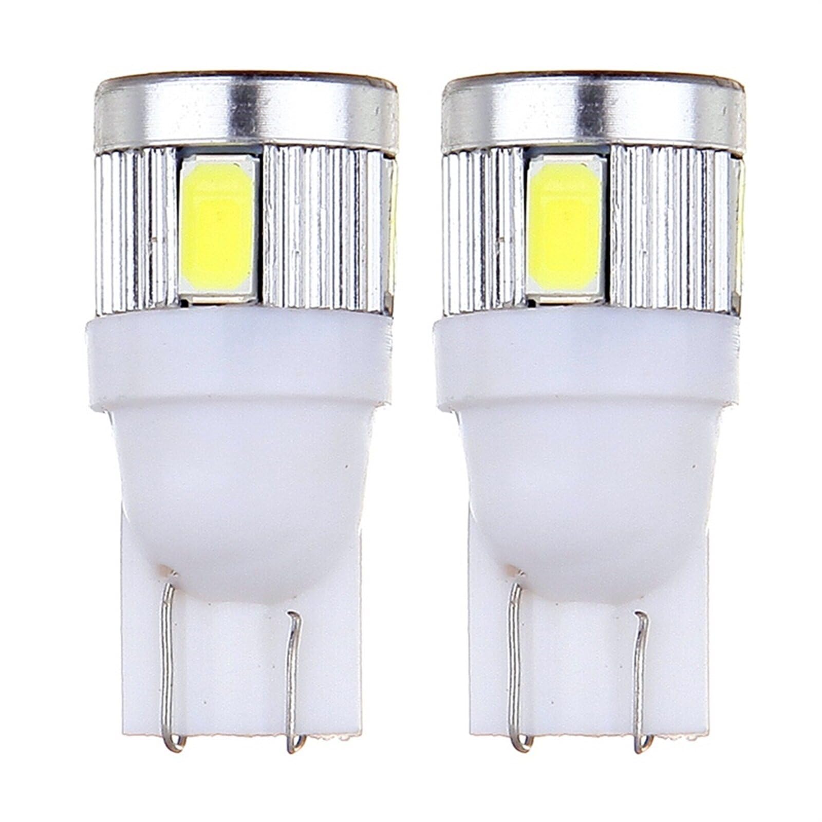 OCPTY Instrument Panel Lights 168 184 192 193 259 280 285 447 464 501 T10-6-5730-SMD-White (20pcs)