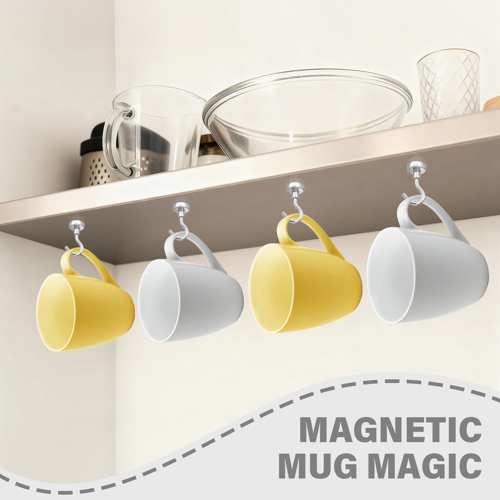 Cruise Cabin Magnetic Hooks - 8 Pack -2 Cruise Cabin Magnetic Hooks - 8 Pack -2